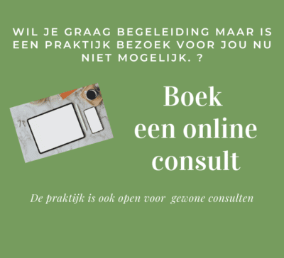 Online consult ook mogelijk